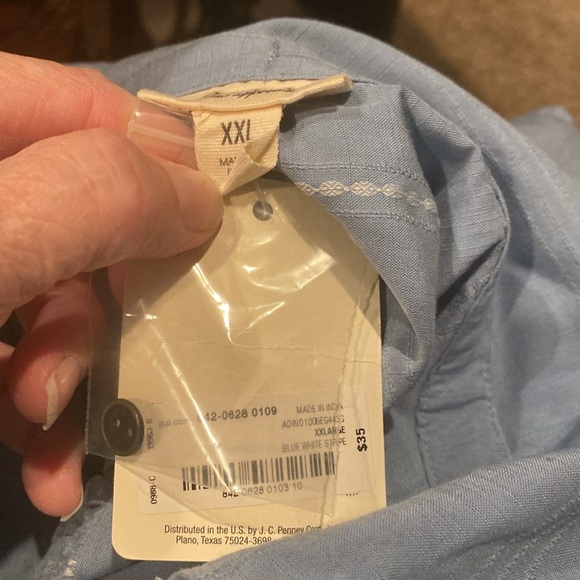 XXL Blue a.n.a. Blouse - new with tags - Picture 3 of 4